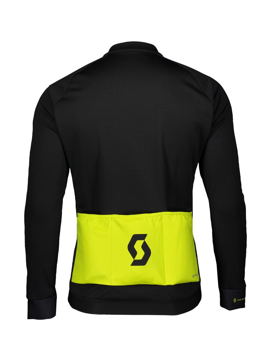 Scott RC Warm L/SL Shirt, black/sulphur yellow - Bild 2