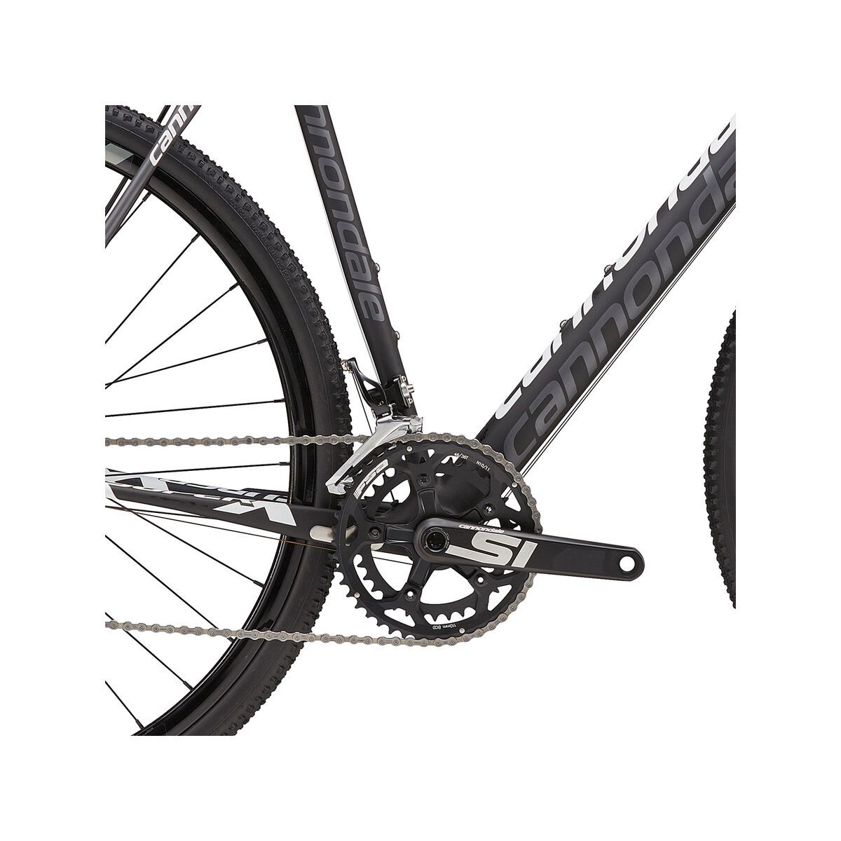 Cannondale SuperX 105, charcoal grey w/ jet black and magnesium white, matte - Bild 3