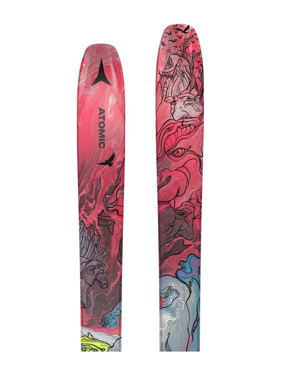 Atomic Bent 110, red metalic/blue - Bild 2