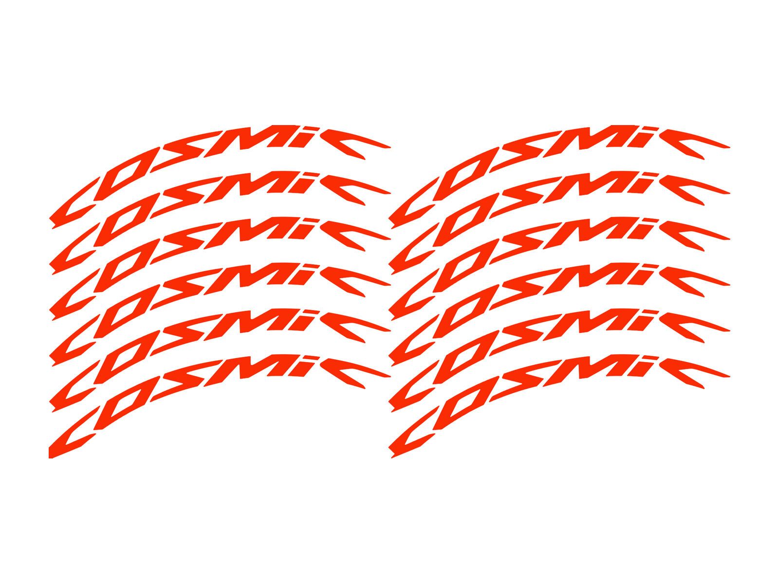 Mavic Cosmic Wheel Stickers, red - Bild 1