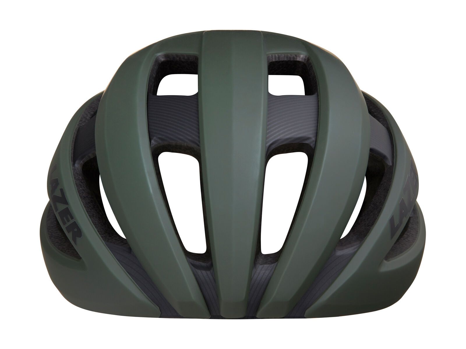 Lazer Sphere, matte dark green flash yellow - Bild 3