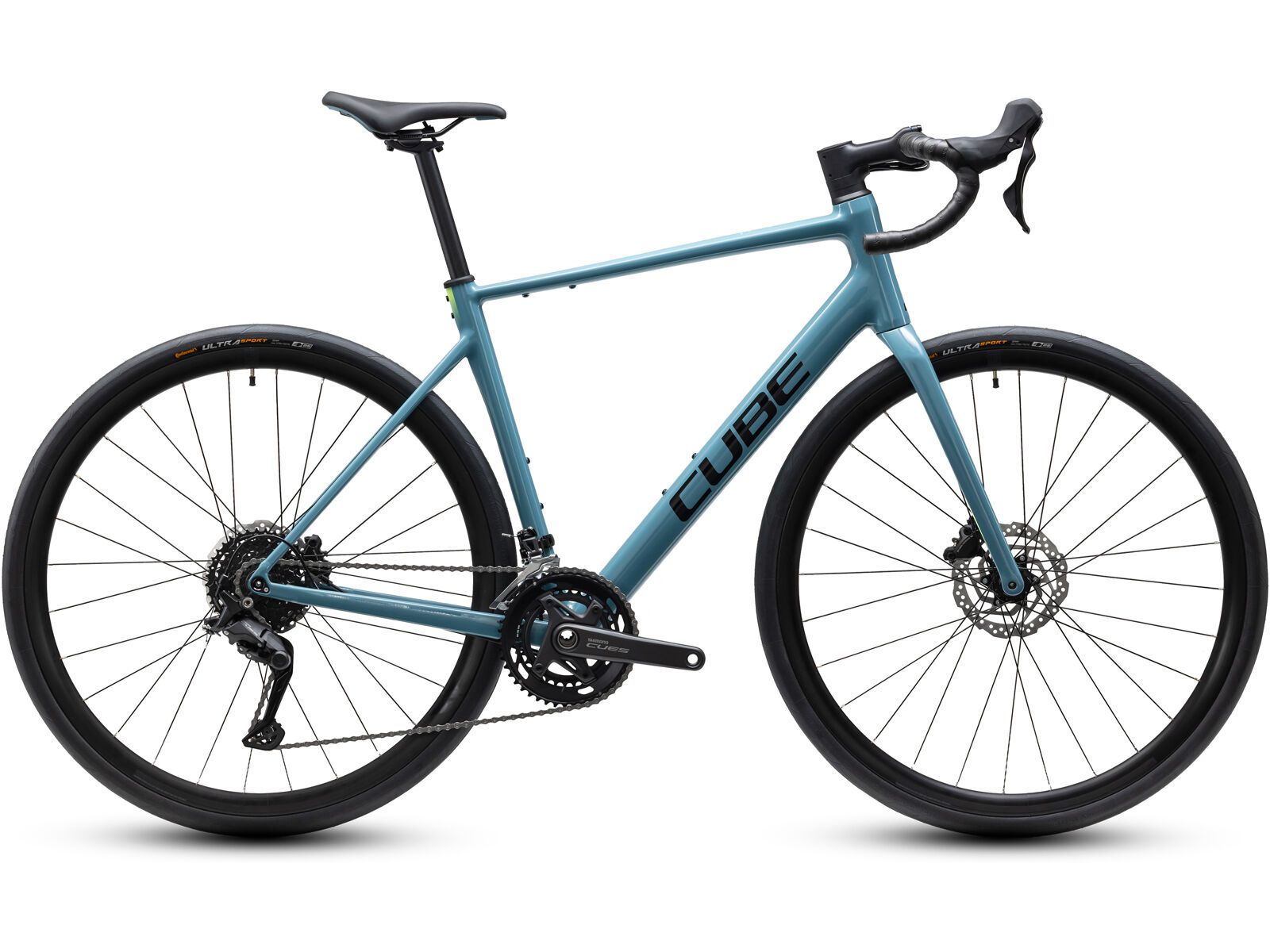 Cube Attain Pro, surfblue´n´black - Bild 1