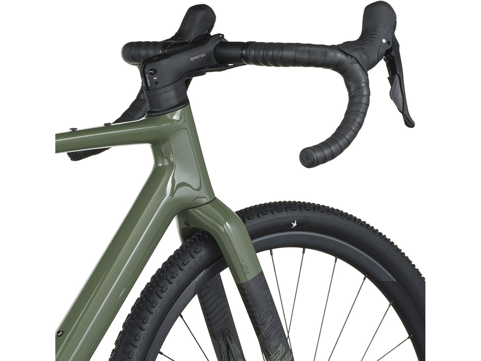 Scott Addict Gravel 40, wenge green - Bild 7