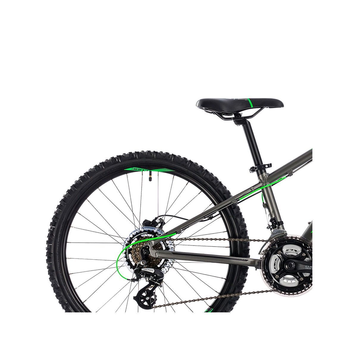 Cube Kid 240 Disc, grey´n´flashgreen - Bild 6