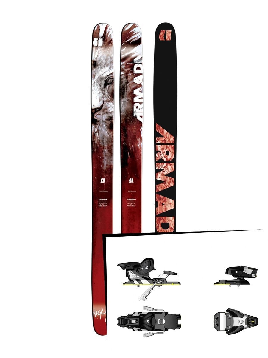 Set: Armada Magic J 2017 + Salomon STH2 WTR 13 (1456105) - Bild 1