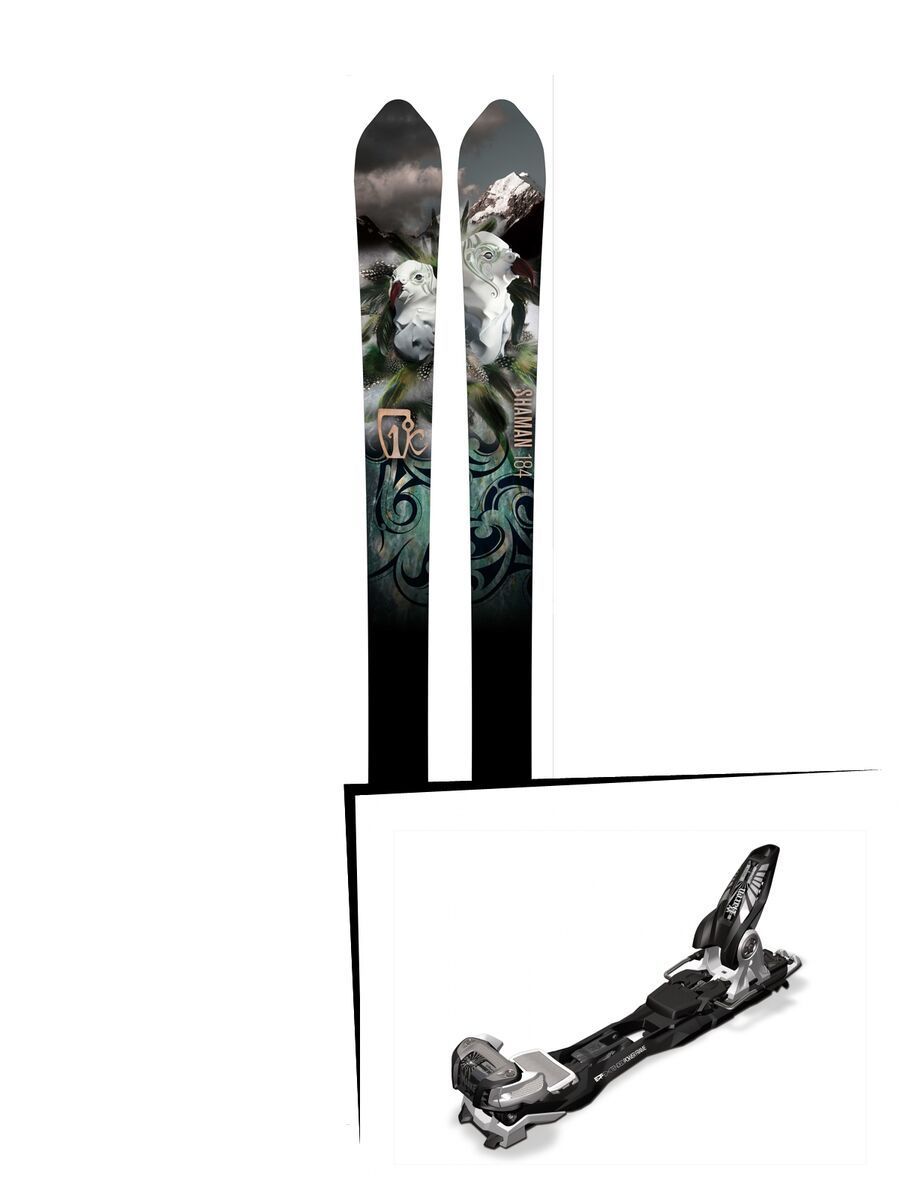 Set: Icelantic Shaman 2016 + Marker Baron EPF 13 (1458318S) - Bild 1