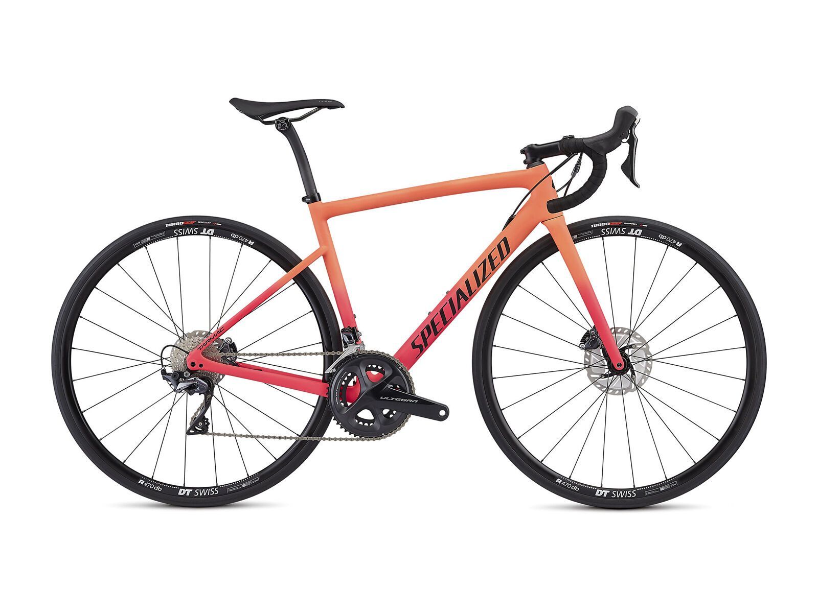 Specialized Women's Tarmac Disc Comp, acid lava/acid pink/black - Bild 1