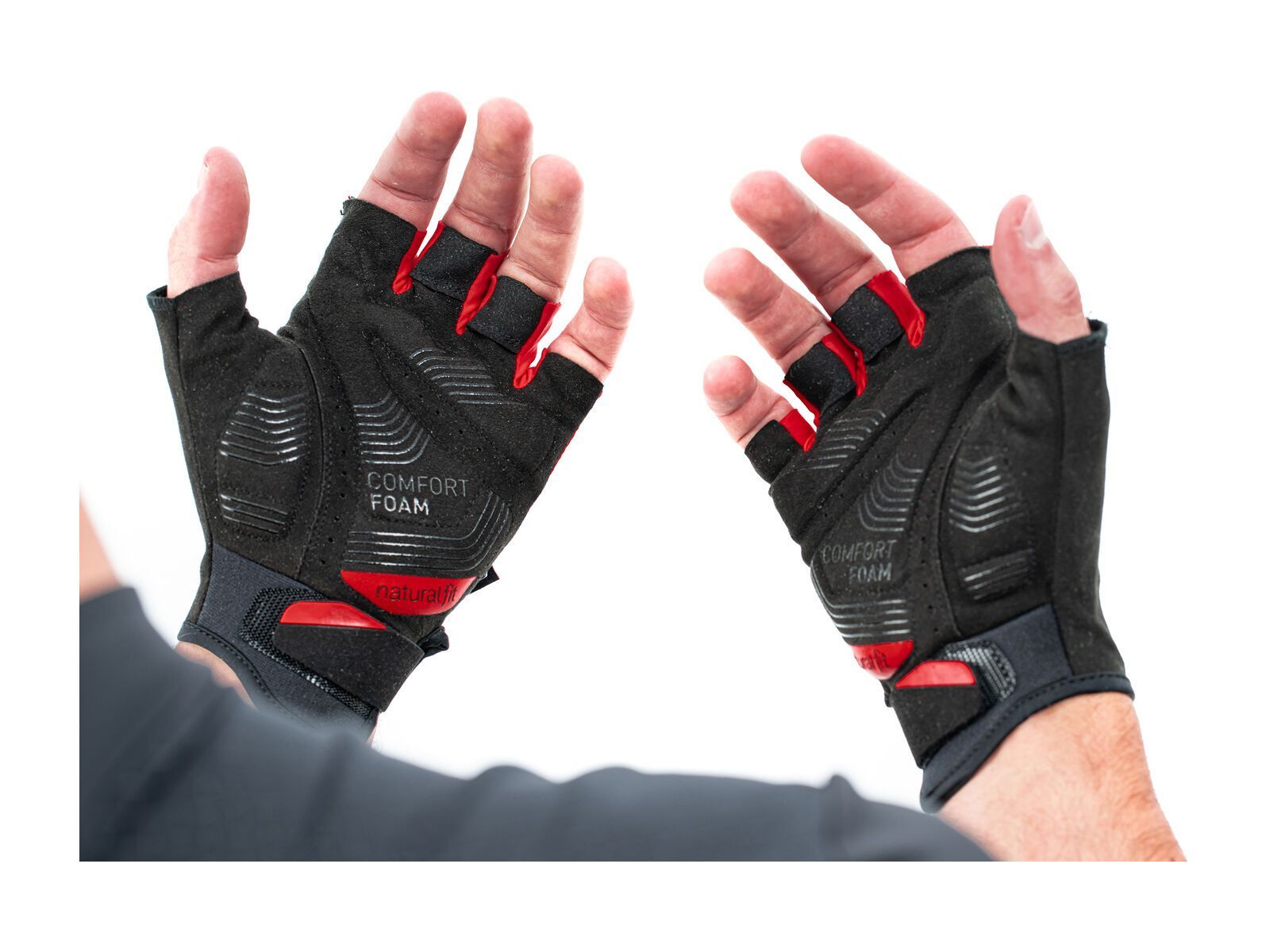 Cube Handschuhe Kurzfinger X Natural Fit, red - Bild 6