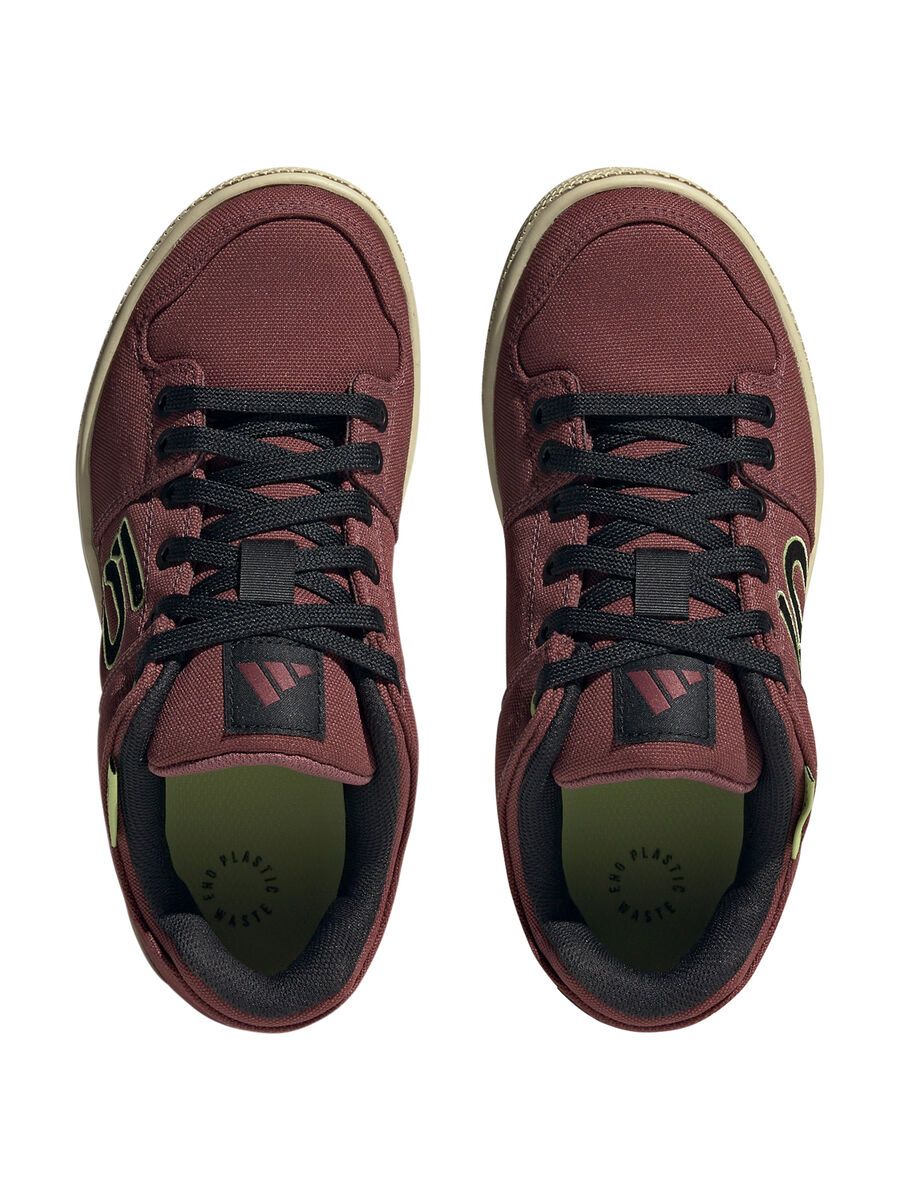Five Ten Freerider Canvas Women, burgundy/core black/pulse lime - Bild 3