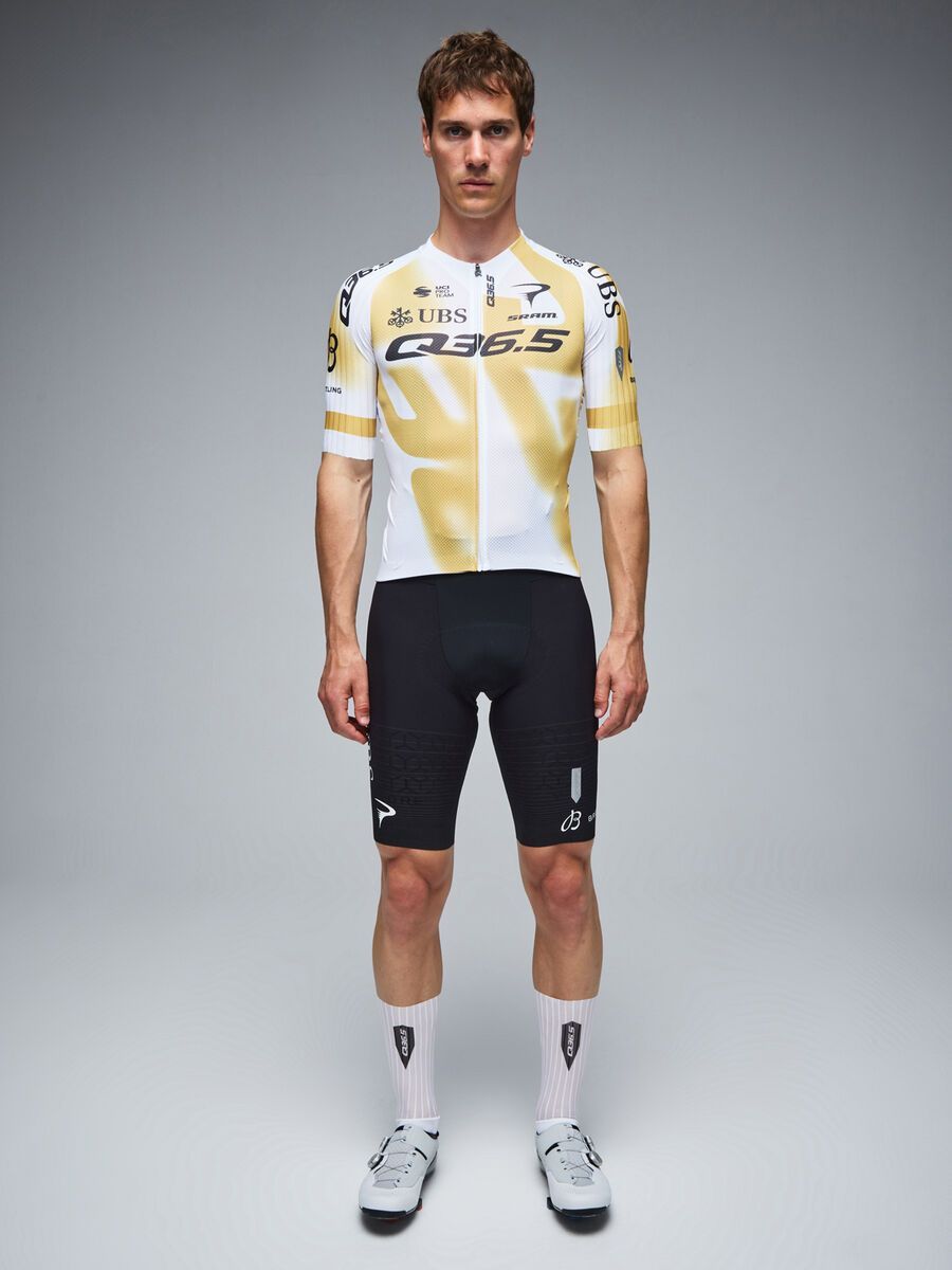 Q36.5 Gregarius Q36.5 Pro Team Off-Road Jersey, gold-white - Bild 4