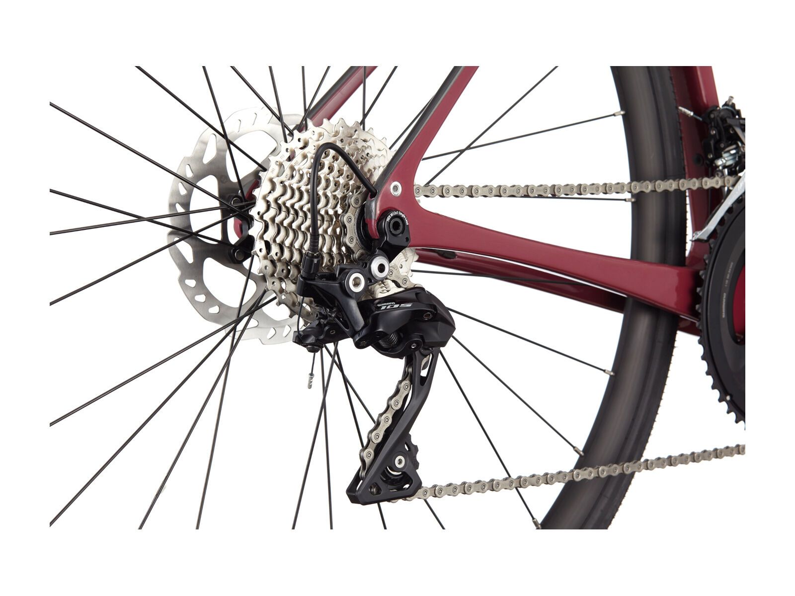 Cannondale Synapse Carbon 3 L, black cherry - Bild 5