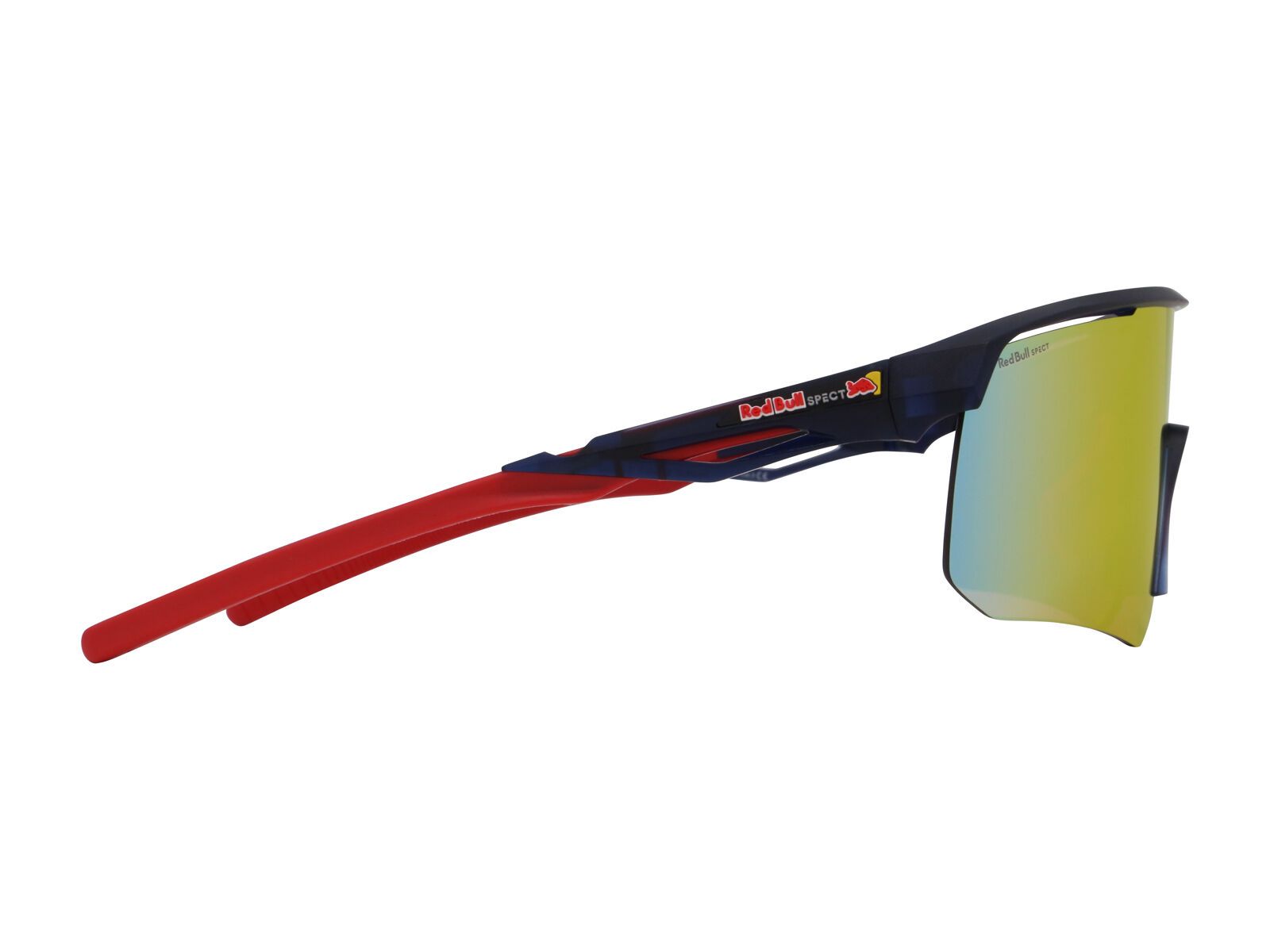 Red Bull Spect Eyewear Riddle, Red-Red Mirror / matt x'tal dark blue - Bild 2
