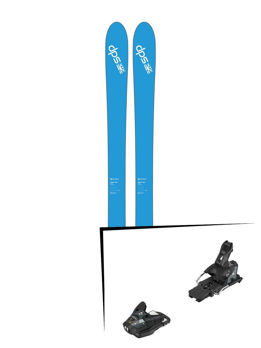 Set: DPS Skis Wailer 106 2017 + Salomon STH2 WTR 13 (2212353) - Bild 1