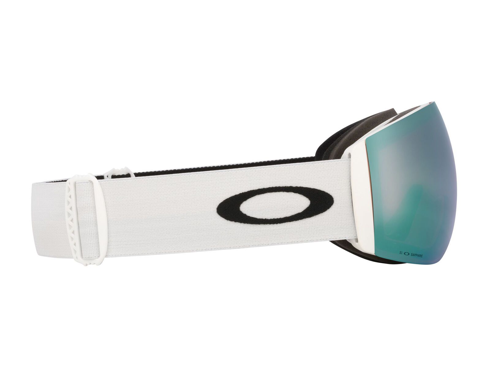 Oakley Flight Deck Pro L, Prizm Snow Sapphire Iridium & Iced / matte white - Bild 11