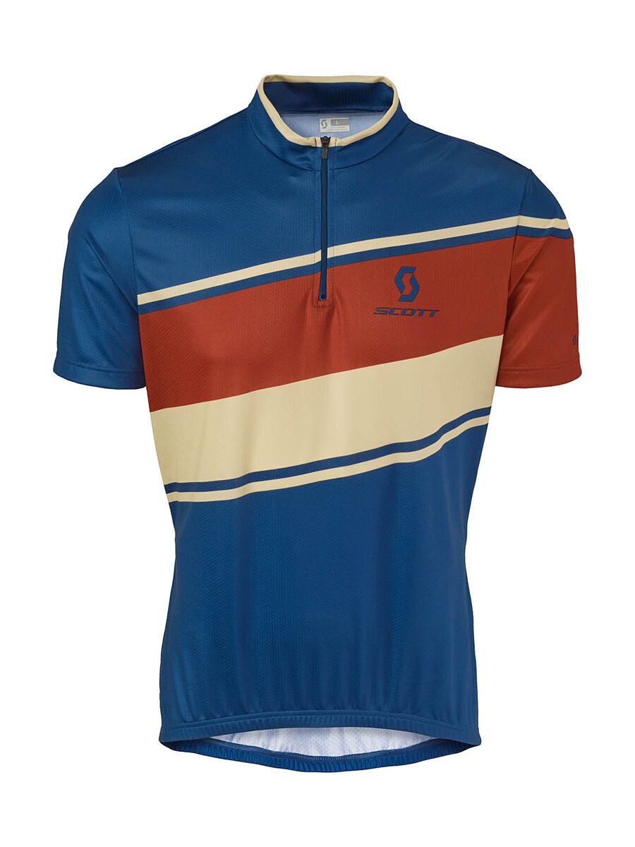 Scott Classic 10 s/sl Shirt, red ochre/blue ensign - Bild 1