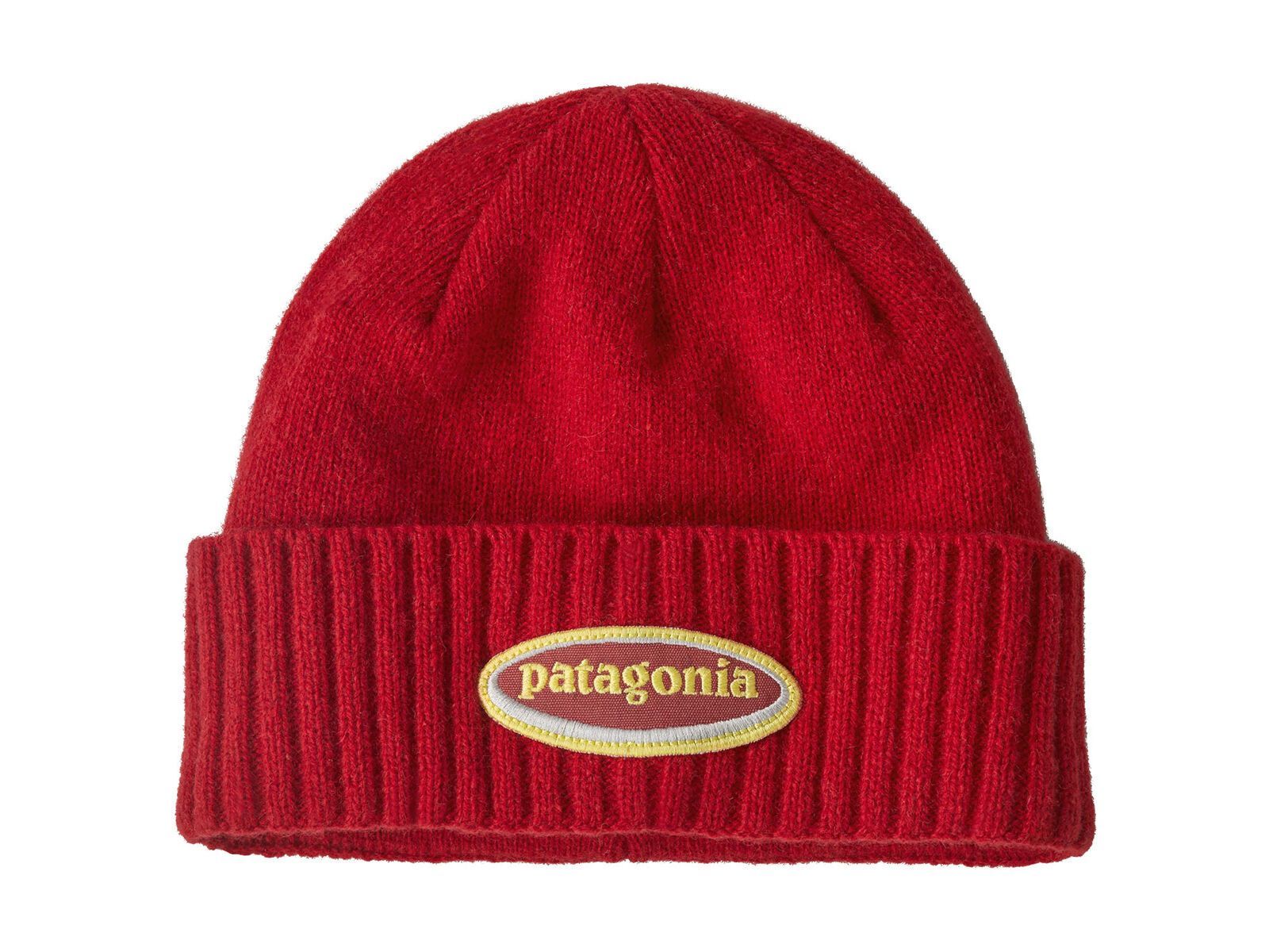 Patagonia Brodeo Beanie Oval Logo, amanita red - Bild 1