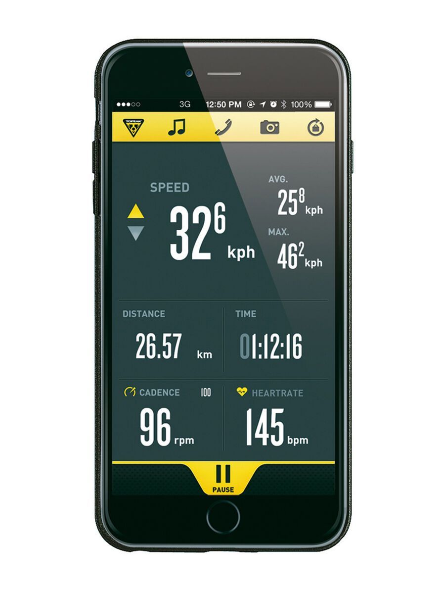 Topeak RideCase iPhone 6/6s ohne Halter, black - Bild 1