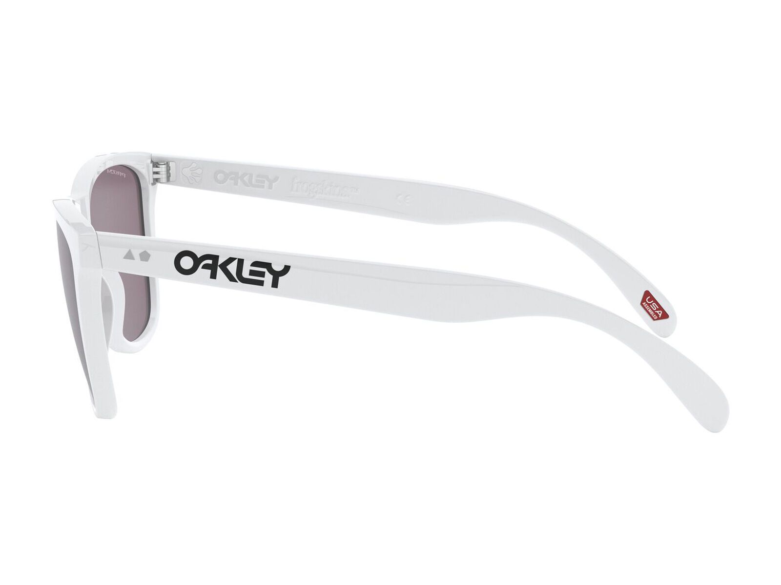 Oakley Frogskins Prizm 35th Anniversary, polished white/Lens: prizm grey - Bild 3