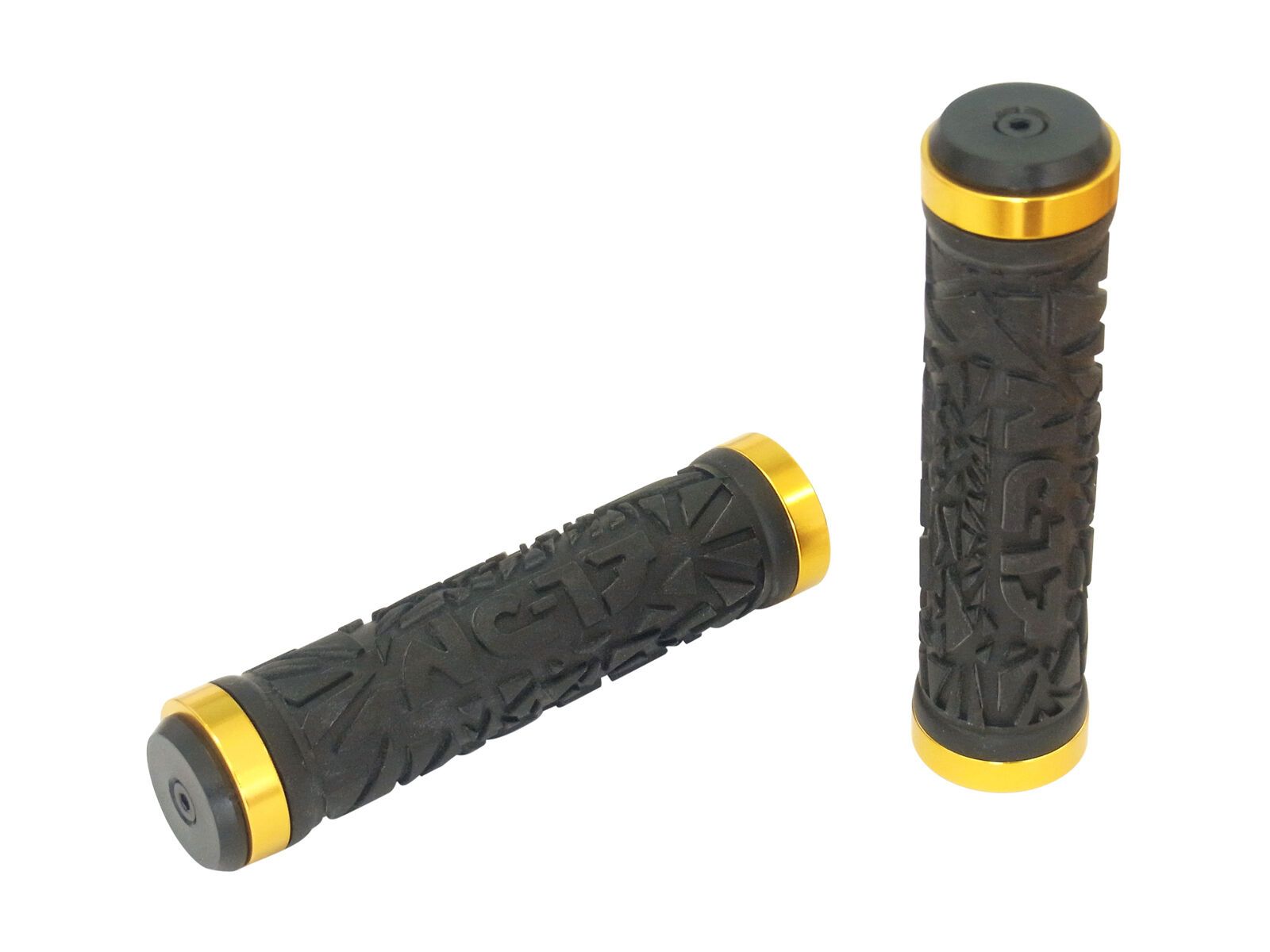 NC-17 Take Control S-Pro Lock-On Griff, black/gold - Bild 1