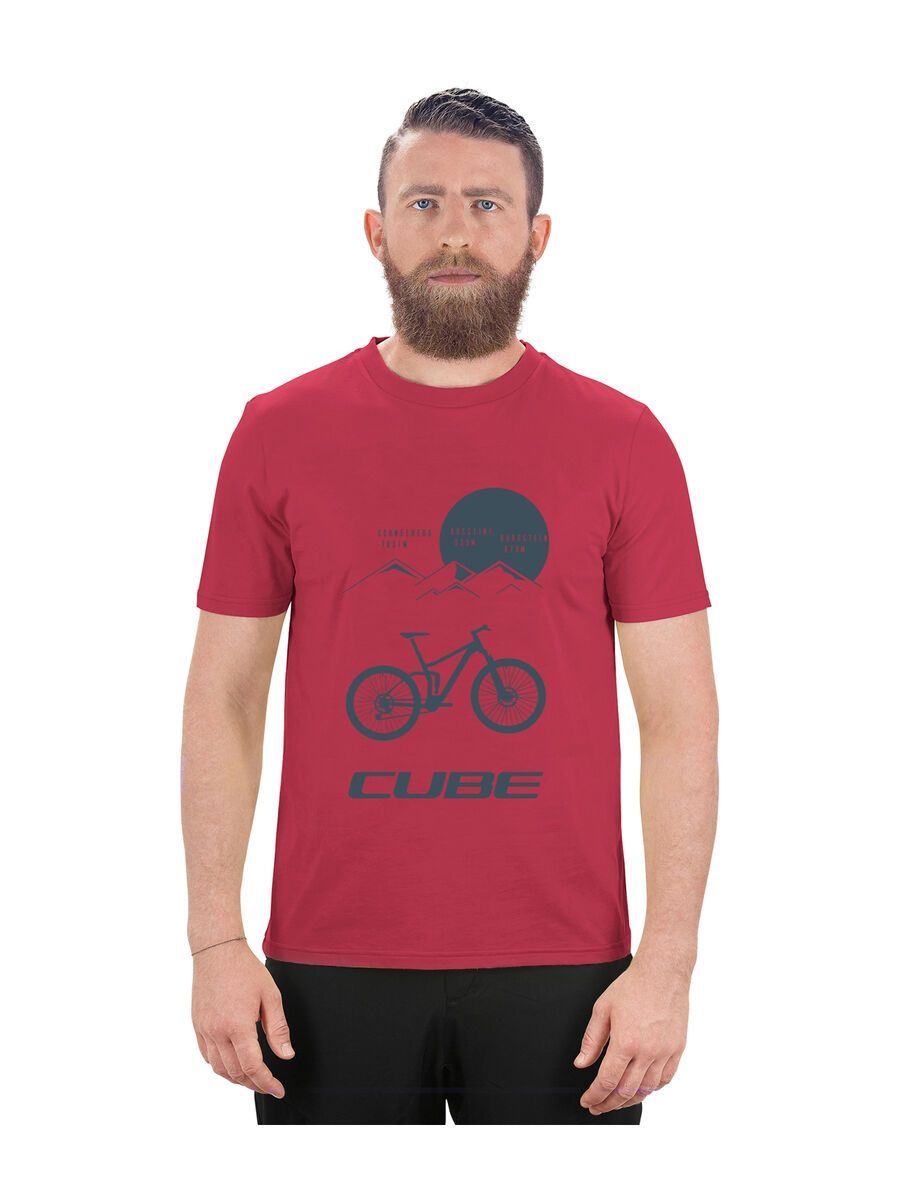 Cube T-Shirt Heritage, red - Bild 2