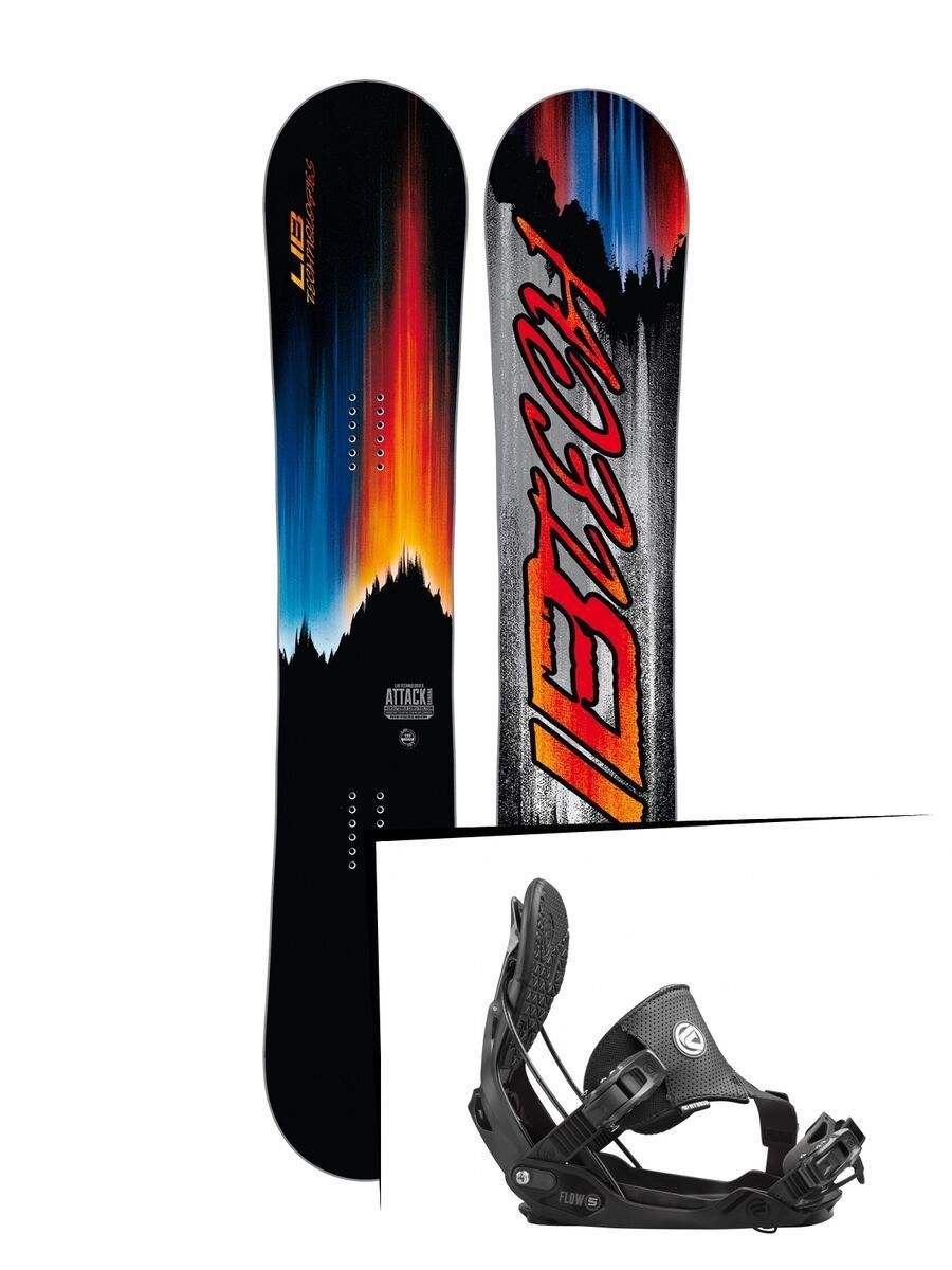 Set: Lib Tech Attack Banana 2017 + Flow Five Hybrid (1513184S) - Bild 1