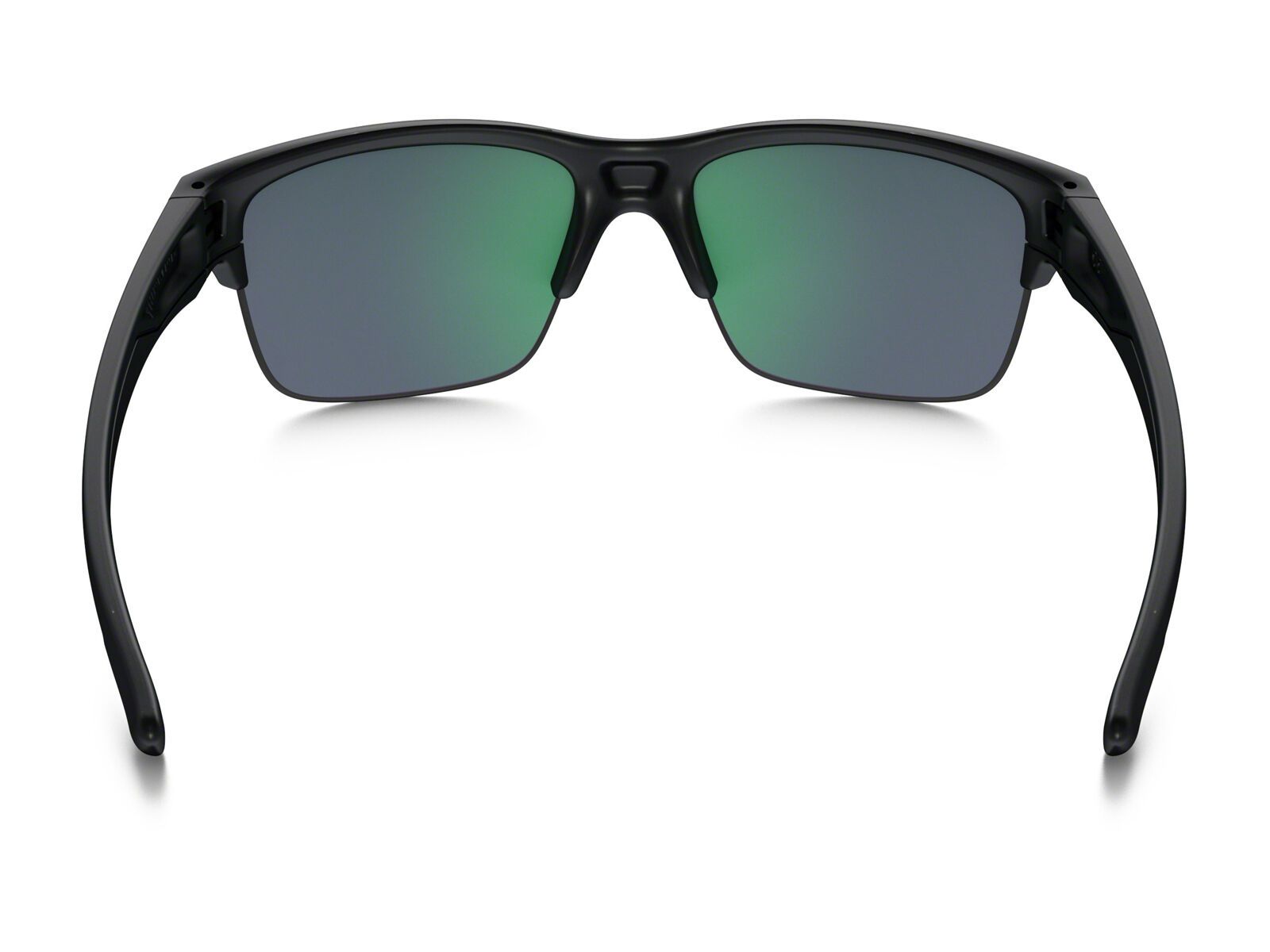 Oakley Thinlink, matte black/Lens: jade iridium - Bild 3