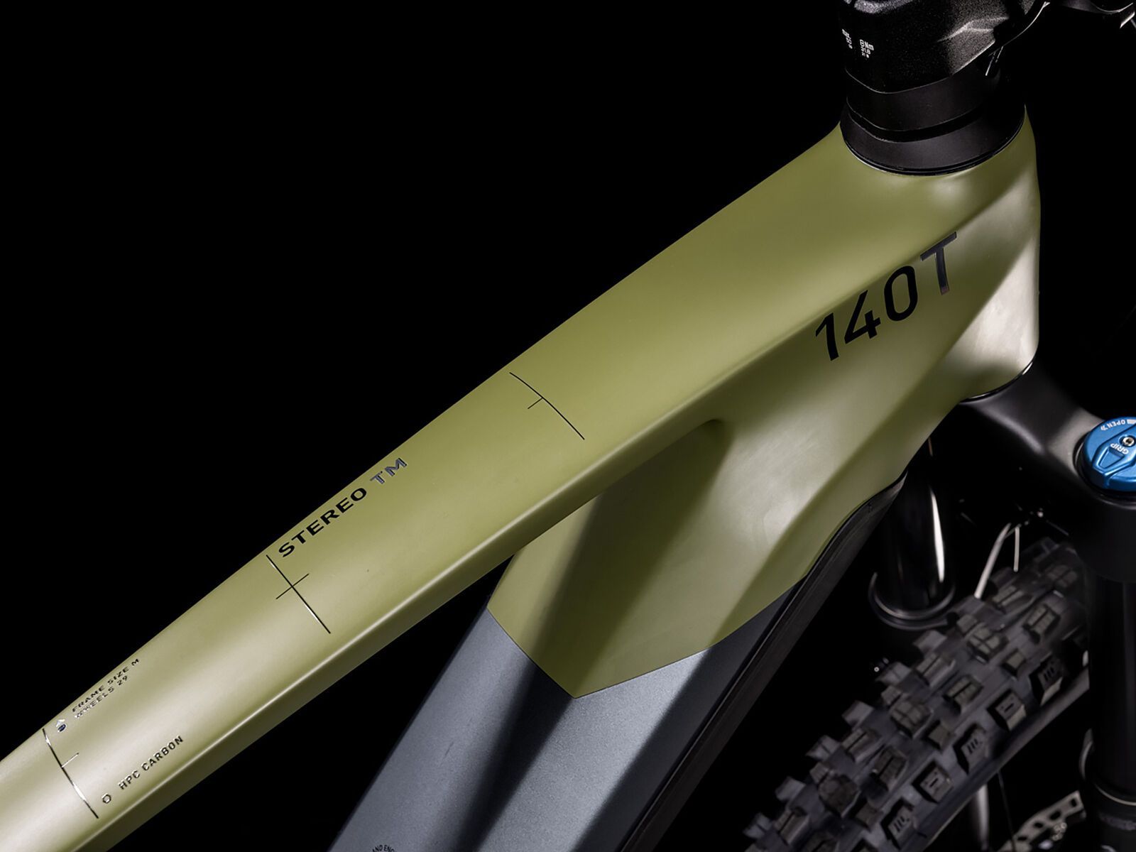 Cube Stereo Hybrid 140 HPC TM 750 29, flashgrey´n´olive - Bild 4