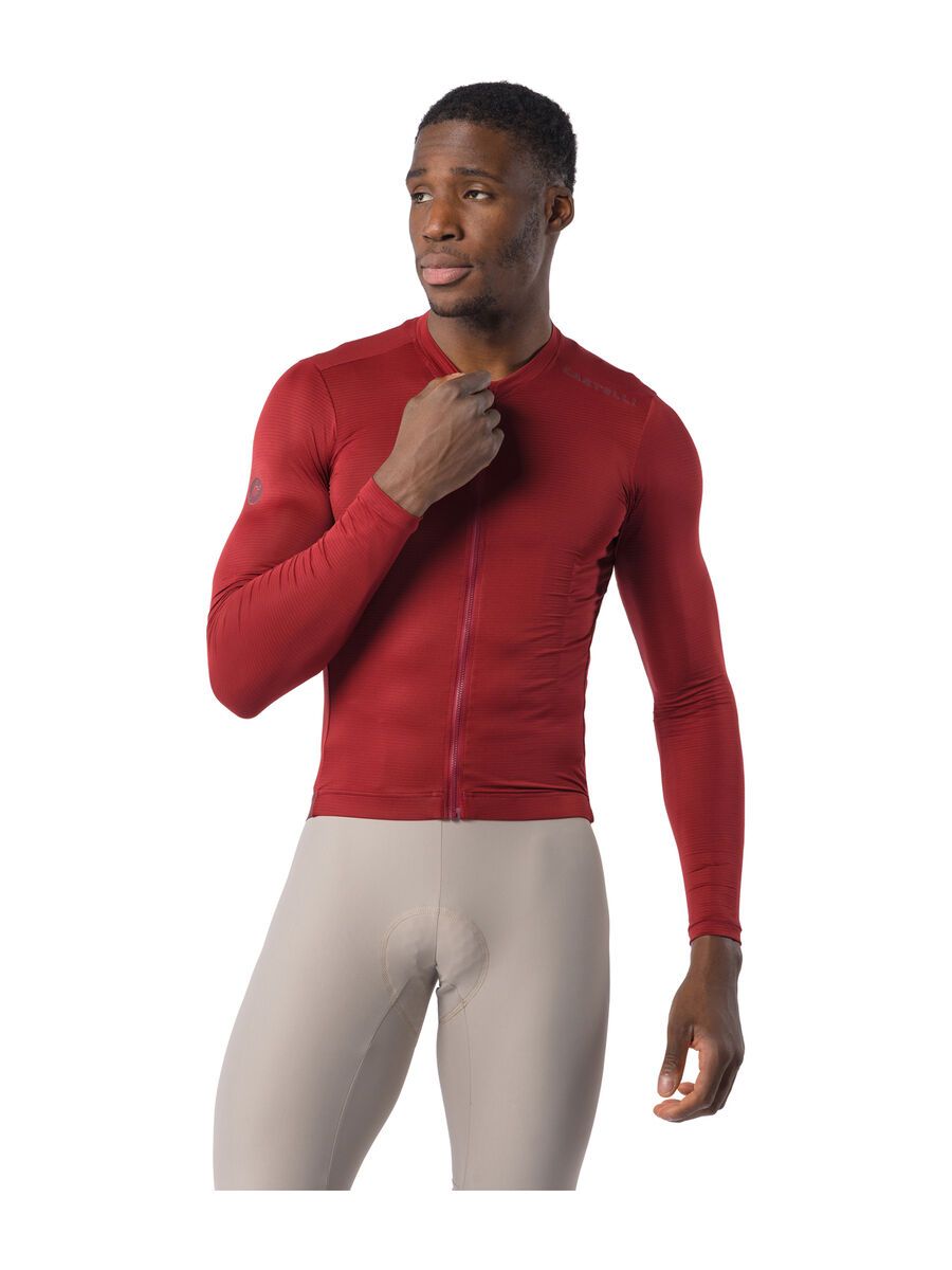 Castelli Espresso 2 LS Jersey, garnet - Bild 2
