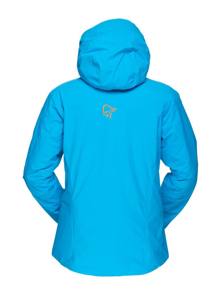 Norrona Womens Lofoten Gore-Tex Prima Loft Jacket, Caribbean Blue - Bild 2