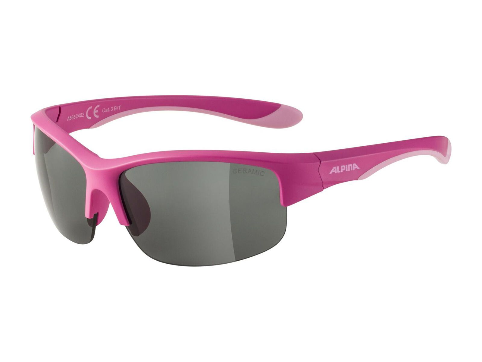 Alpina Flexxy Youth HR, Ceramic Black Mir / pink matt - Bild 1