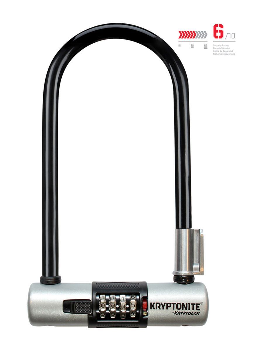 Kryptonite KryptoLok Combo U-Lock, grey - Bild 1