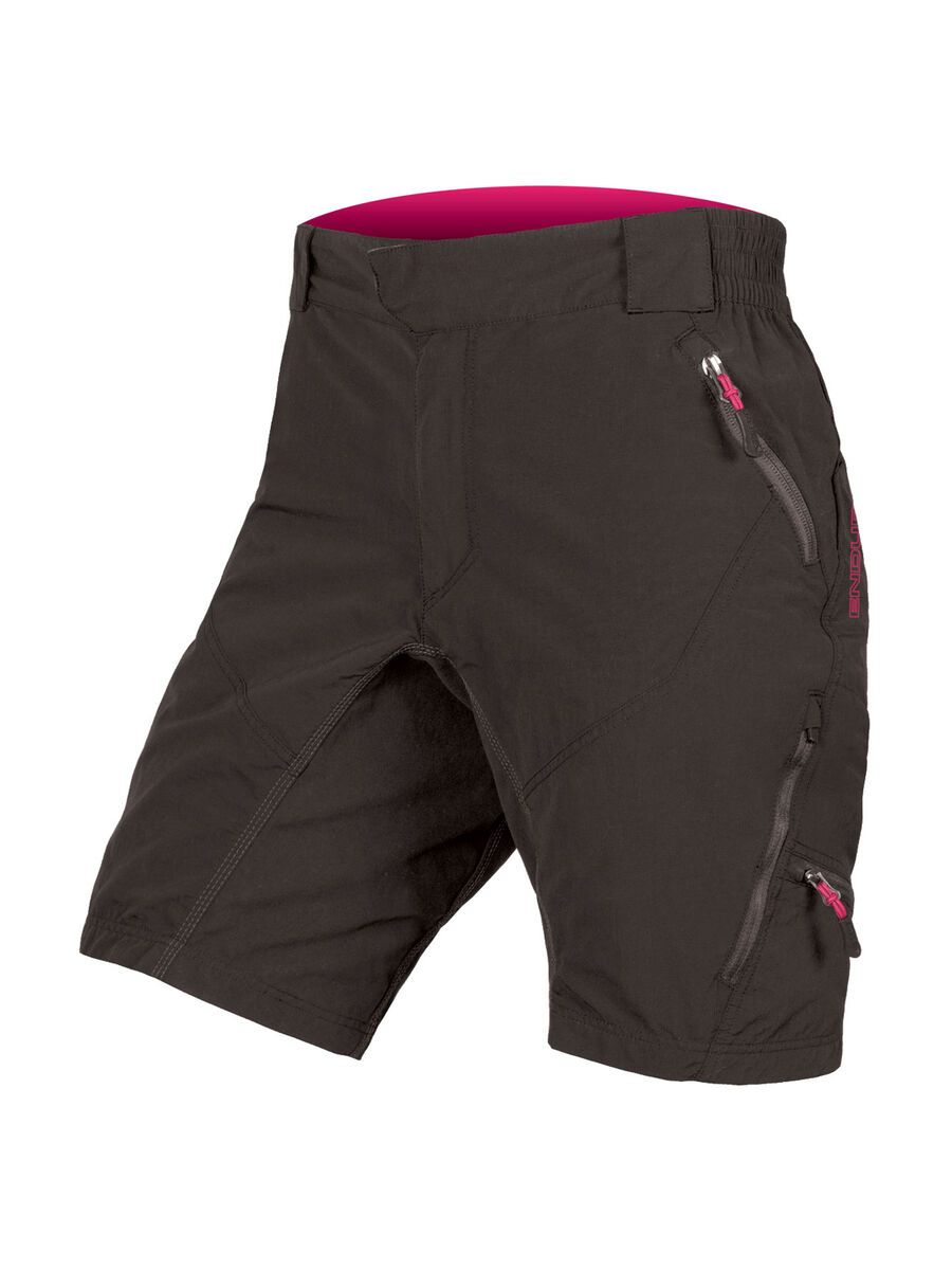 Endura Damen Hummvee Shorts II mit Innenhose, schwarz - Bild 1