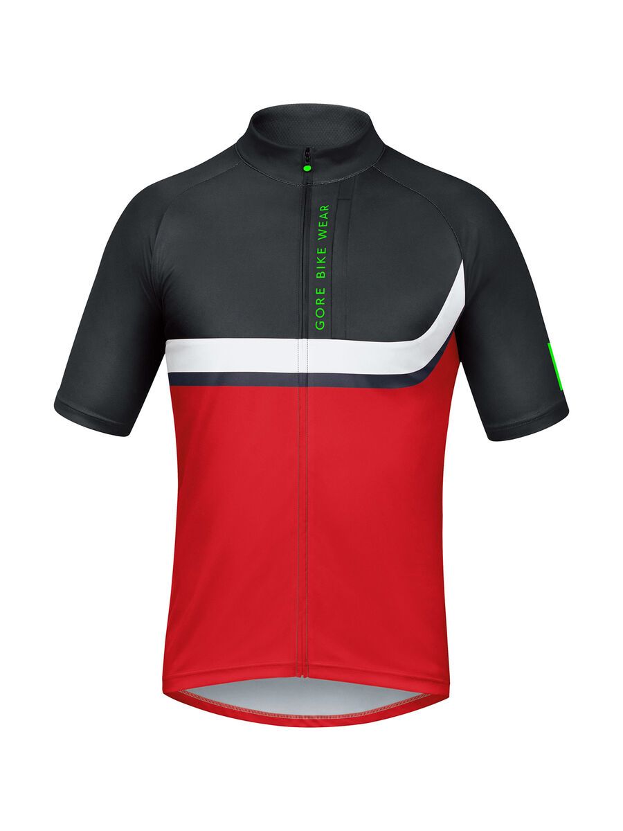 Gore Bike Wear Power Trail Jersey, red black - Bild 1