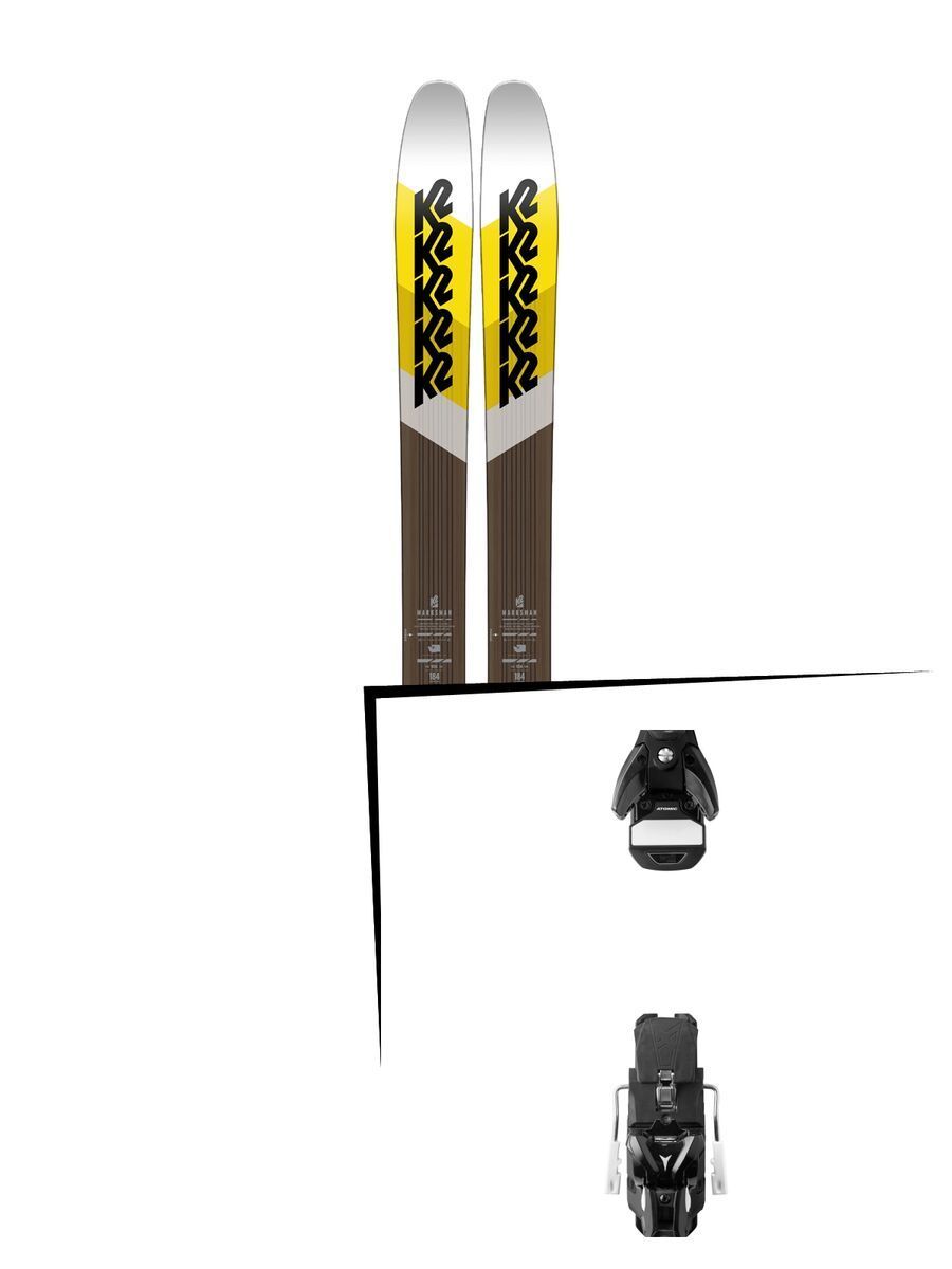 Set: K2 SKI Marksman 2018 + Atomic STH 13 WTR black/gun metal - Bild 1