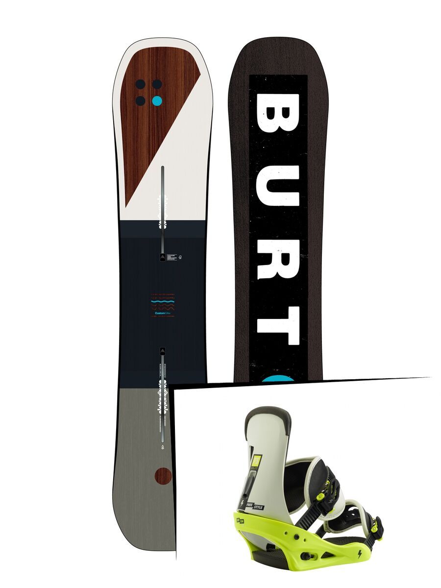 Set: Burton Custom 2019 +  Freestyle (2218429S) - Bild 1