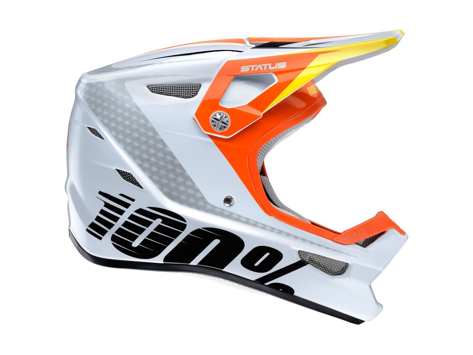 100% Status DH/BMX Helmet, d-day white - Bild 1