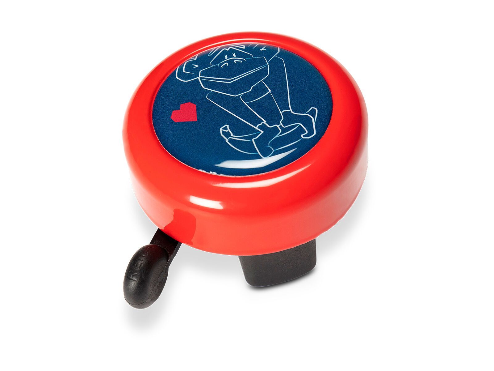 Cube RFR Fahrradklingel Buddys Monkey, red´n´blue - Bild 1