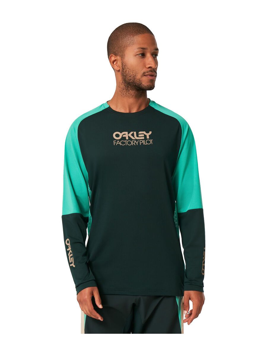 Oakley Factory Pilot MTB LS Jersey II, hunter green - Bild 4