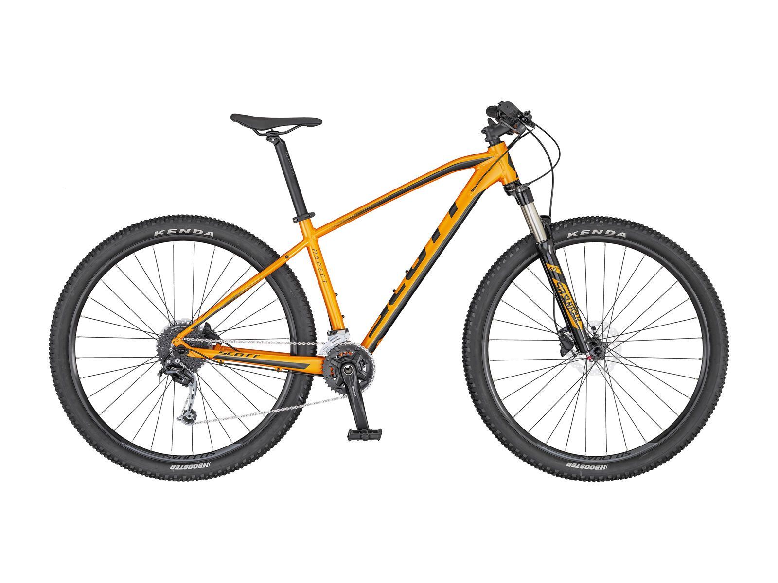 Scott Aspect 940, tangerine orange/dark grey - Bild 1