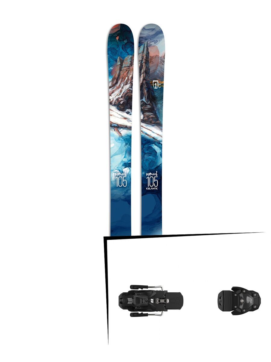 Set: Icelantic Nomad 2017 + Armada Warden MNC 13 (2181509) - Bild 1