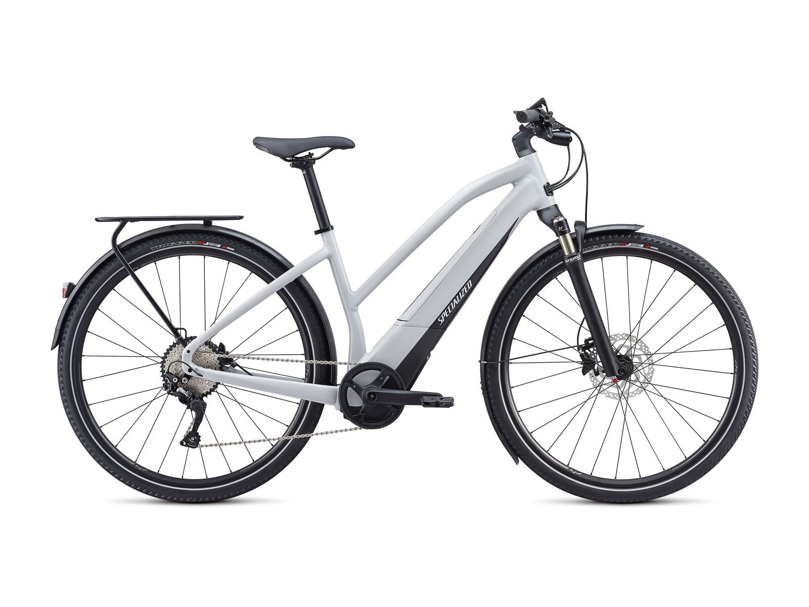 Specialized Turbo Vado 4.0 Step-Through, dove grey/black/liquid silver - Bild 1