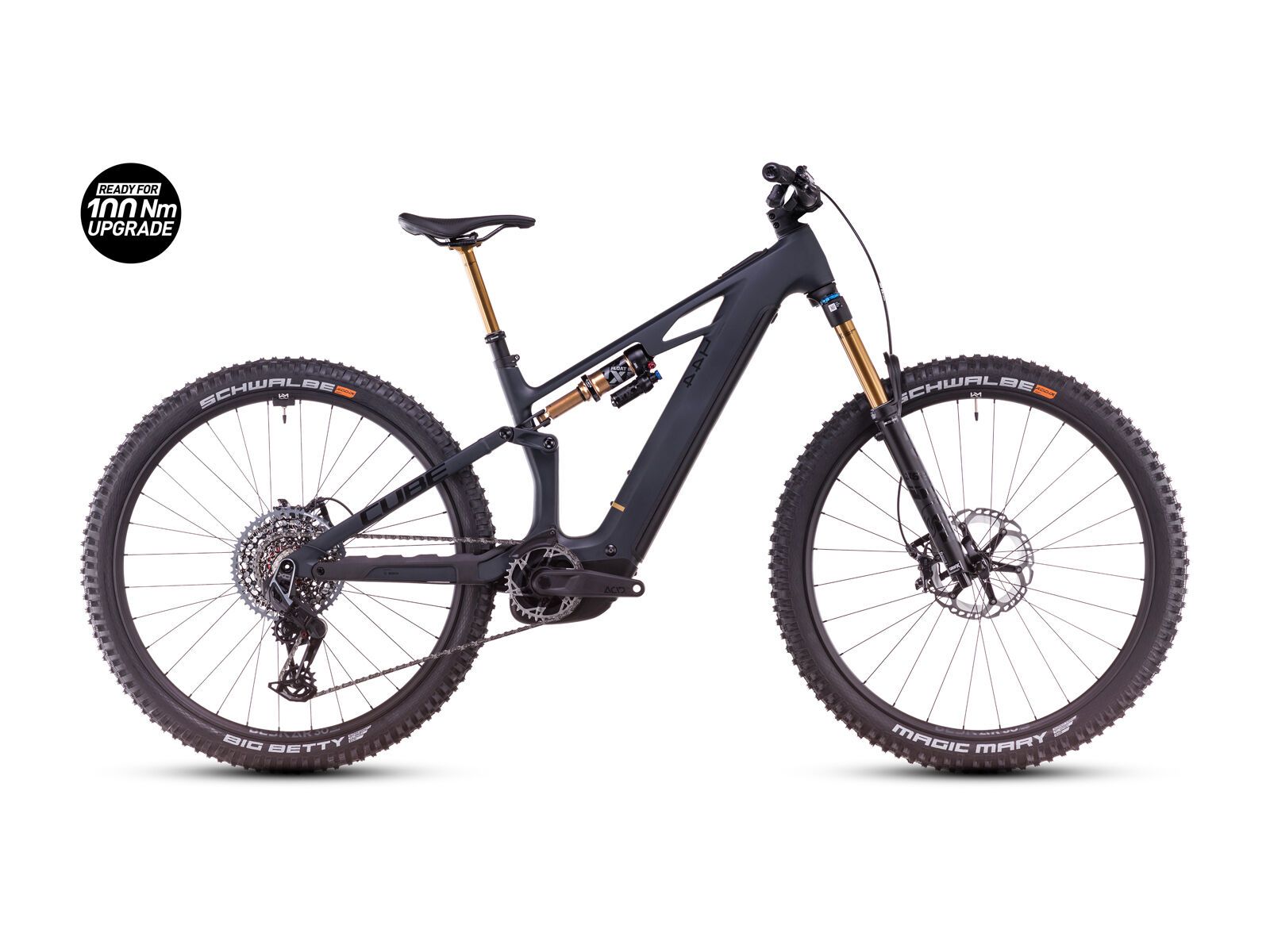 Cube Stereo Hybrid One44 HPC AT 800 29, carbon´n´gold - Bild 2