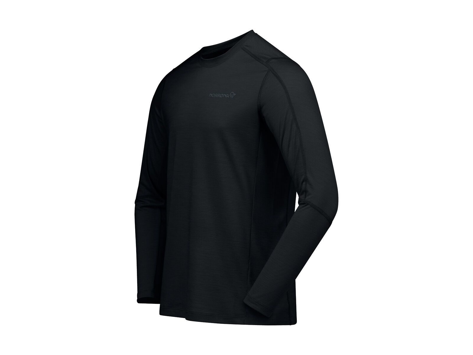 Norrona falketind equaliserUll Long Sleeve M's, caviar black - Bild 3