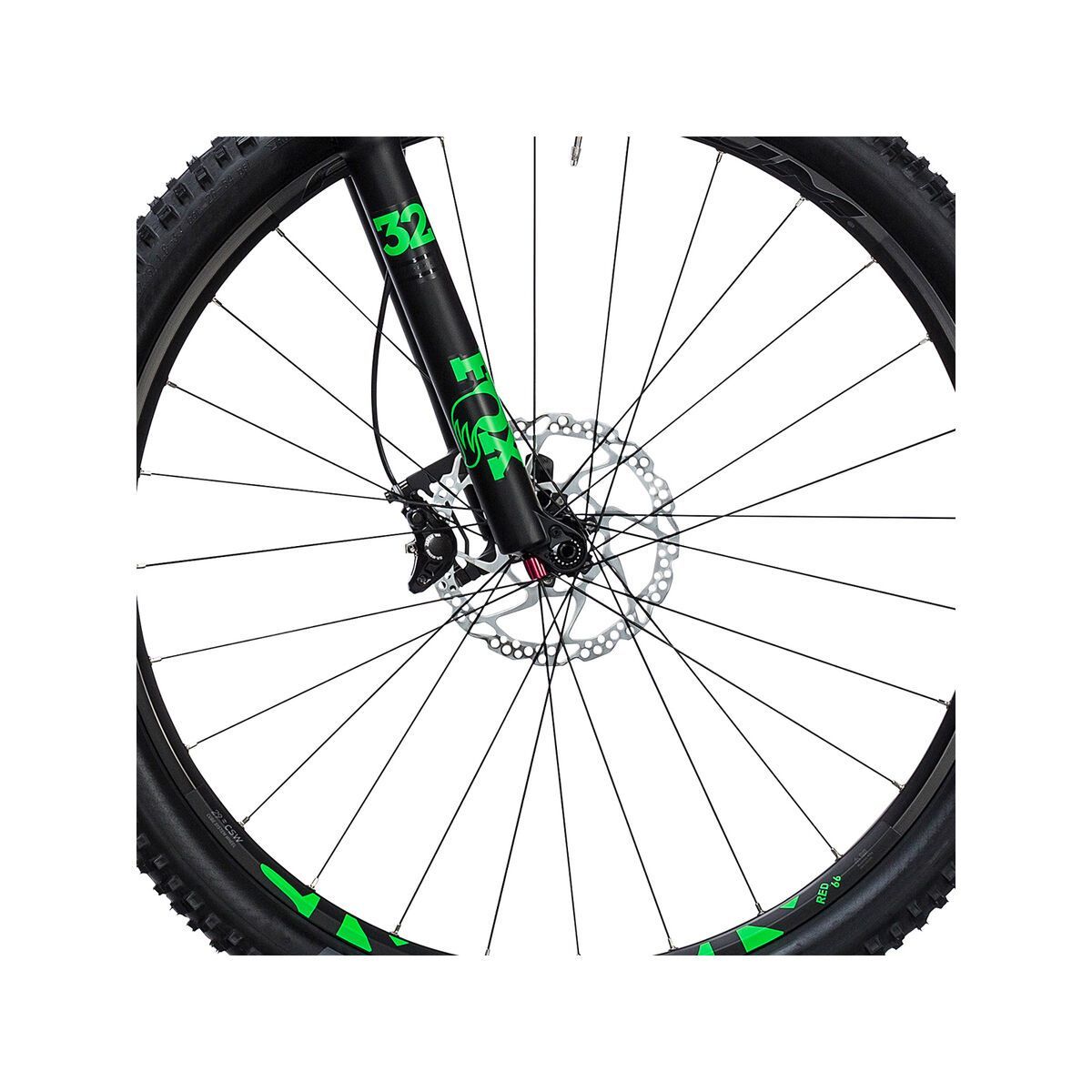 Cube Stereo 120 HPA SL 27.5, black´n´green - Bild 2