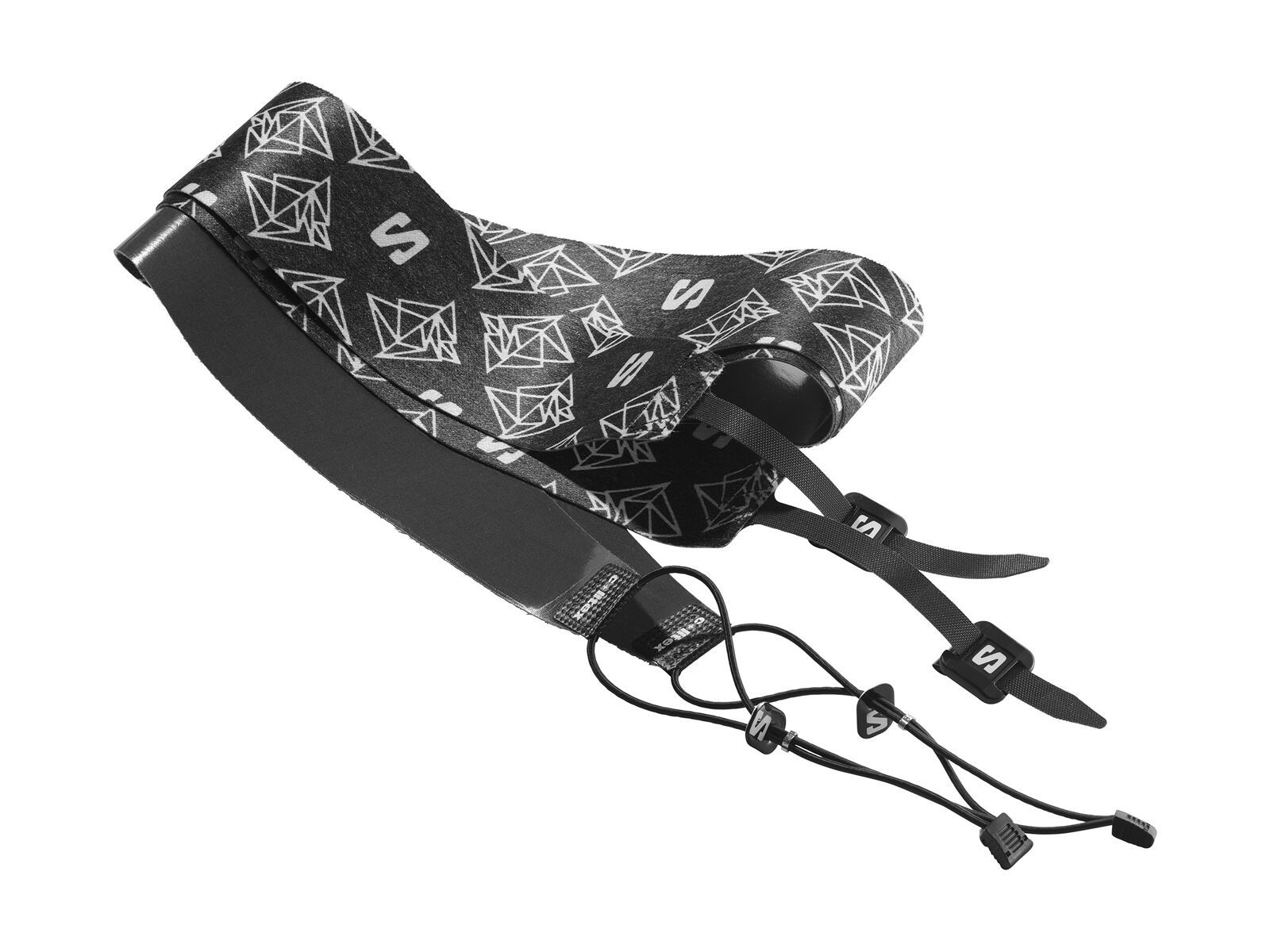 Salomon Skins MTN 86 black/white 164 cm L41771800164