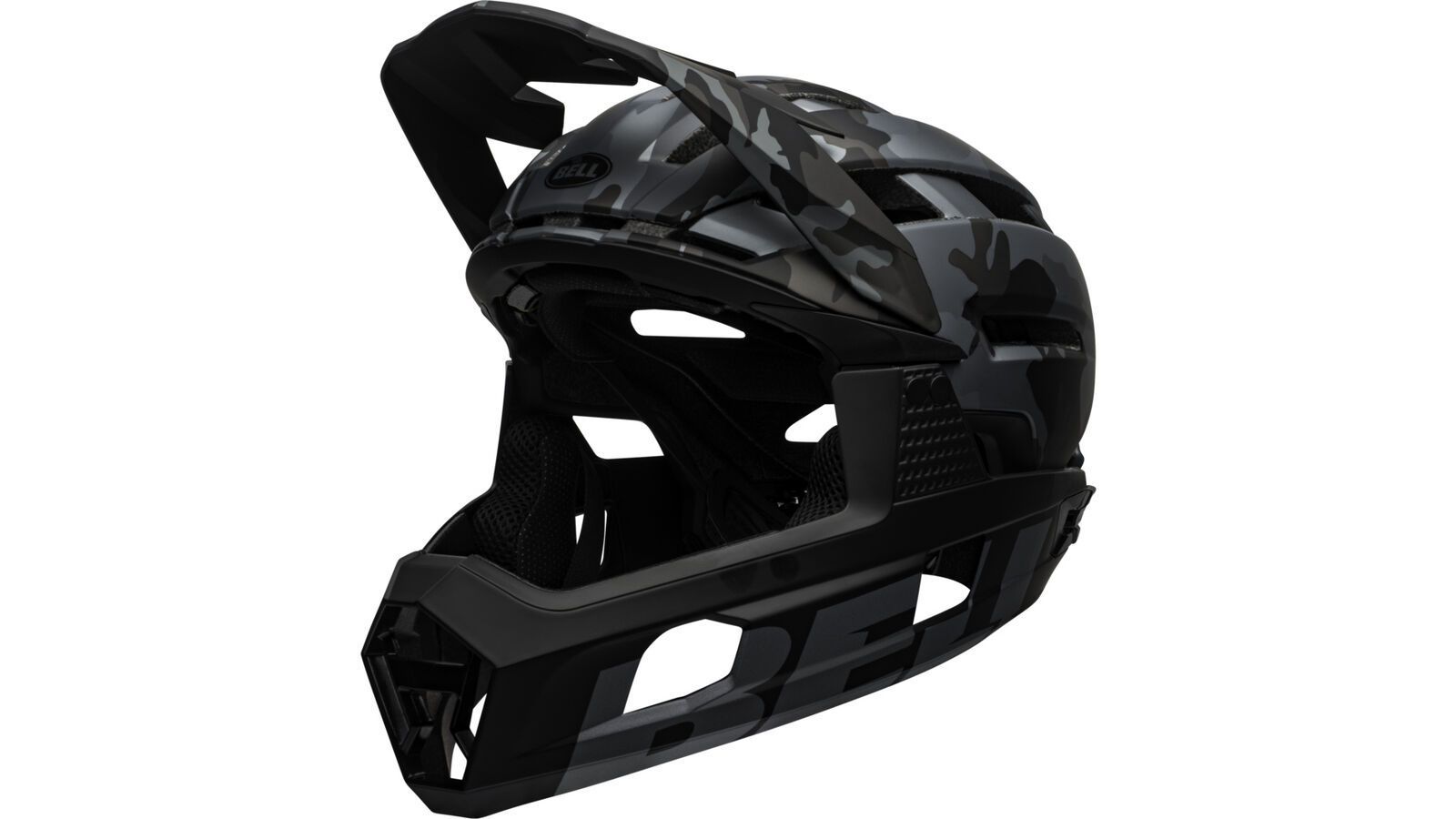 Bell Super Air R Spherical MIPS, matte/gloss black camo - Bild 1