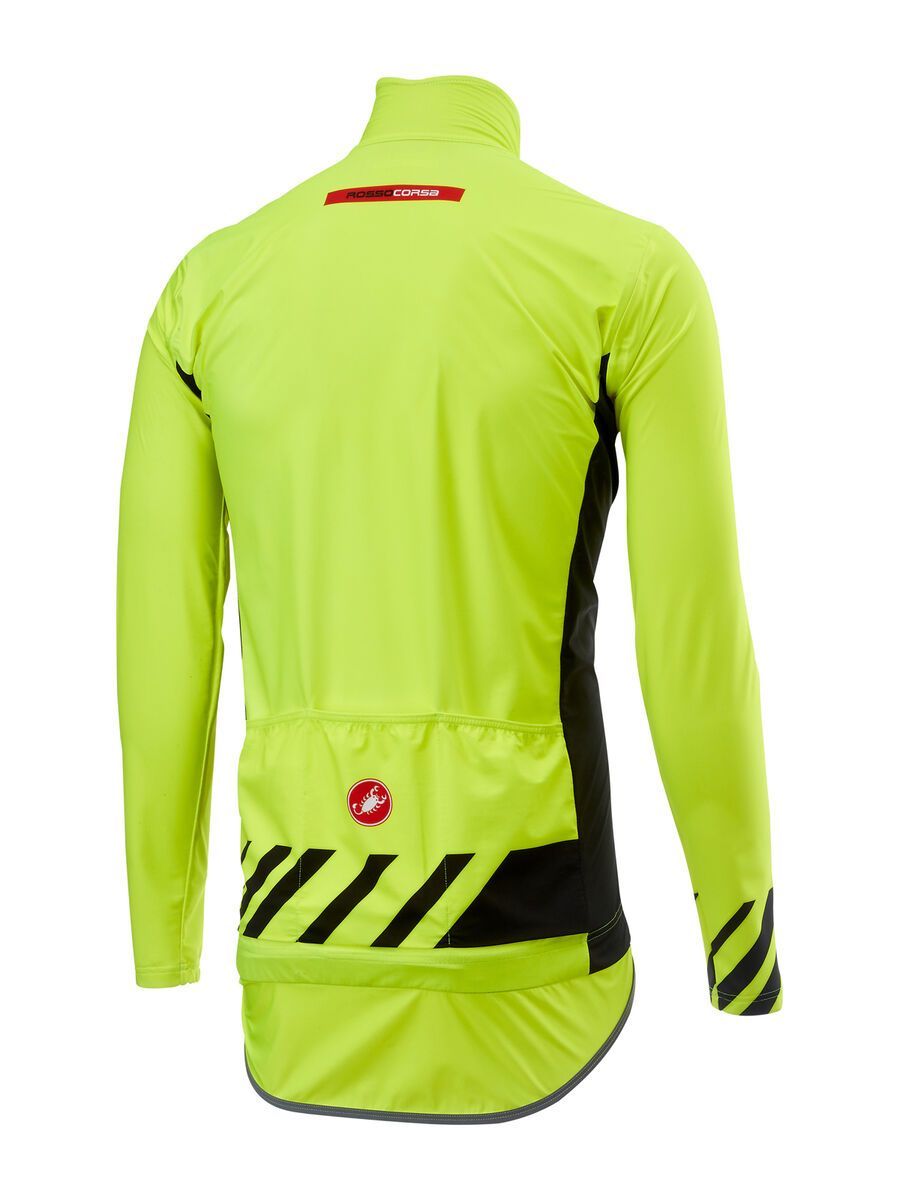Castelli Pro Fit Light Rain Jacket, yellow fluo - Bild 2