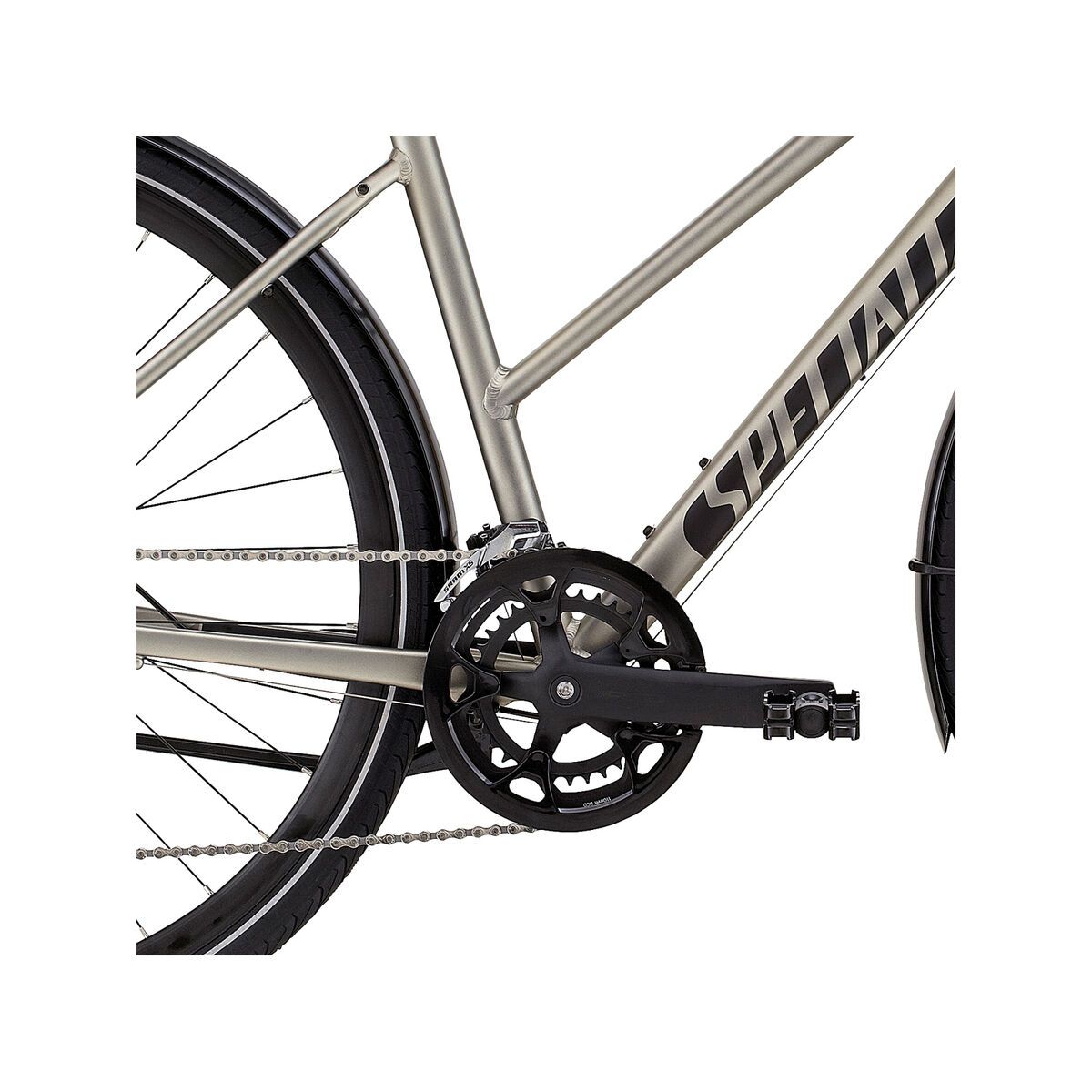 Specialized Source Elite Disc Step Through, satin titanium/black - Bild 3