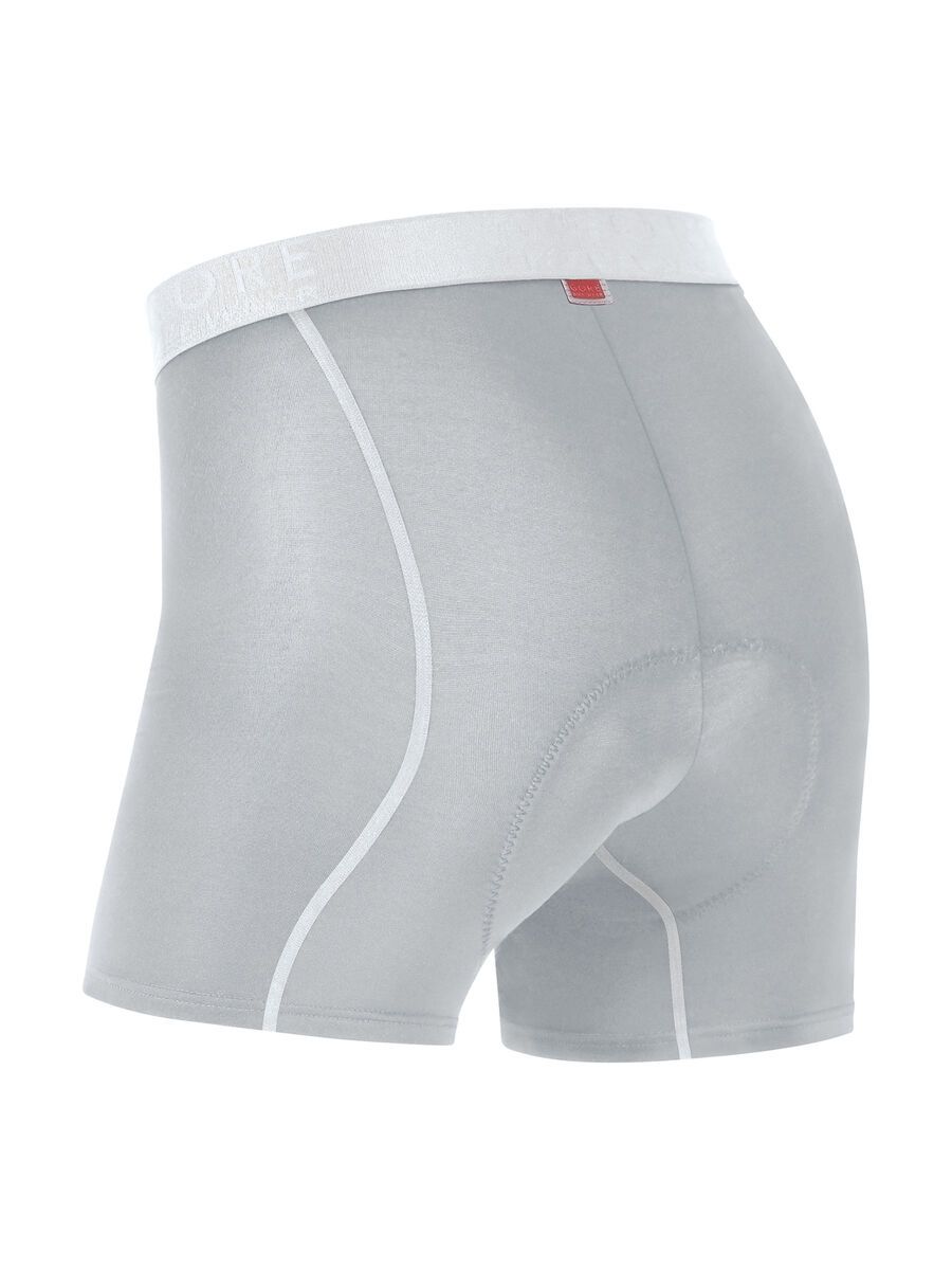 Gore Bike Wear Base Layer Boxer Shorts+, titan/white - Bild 2