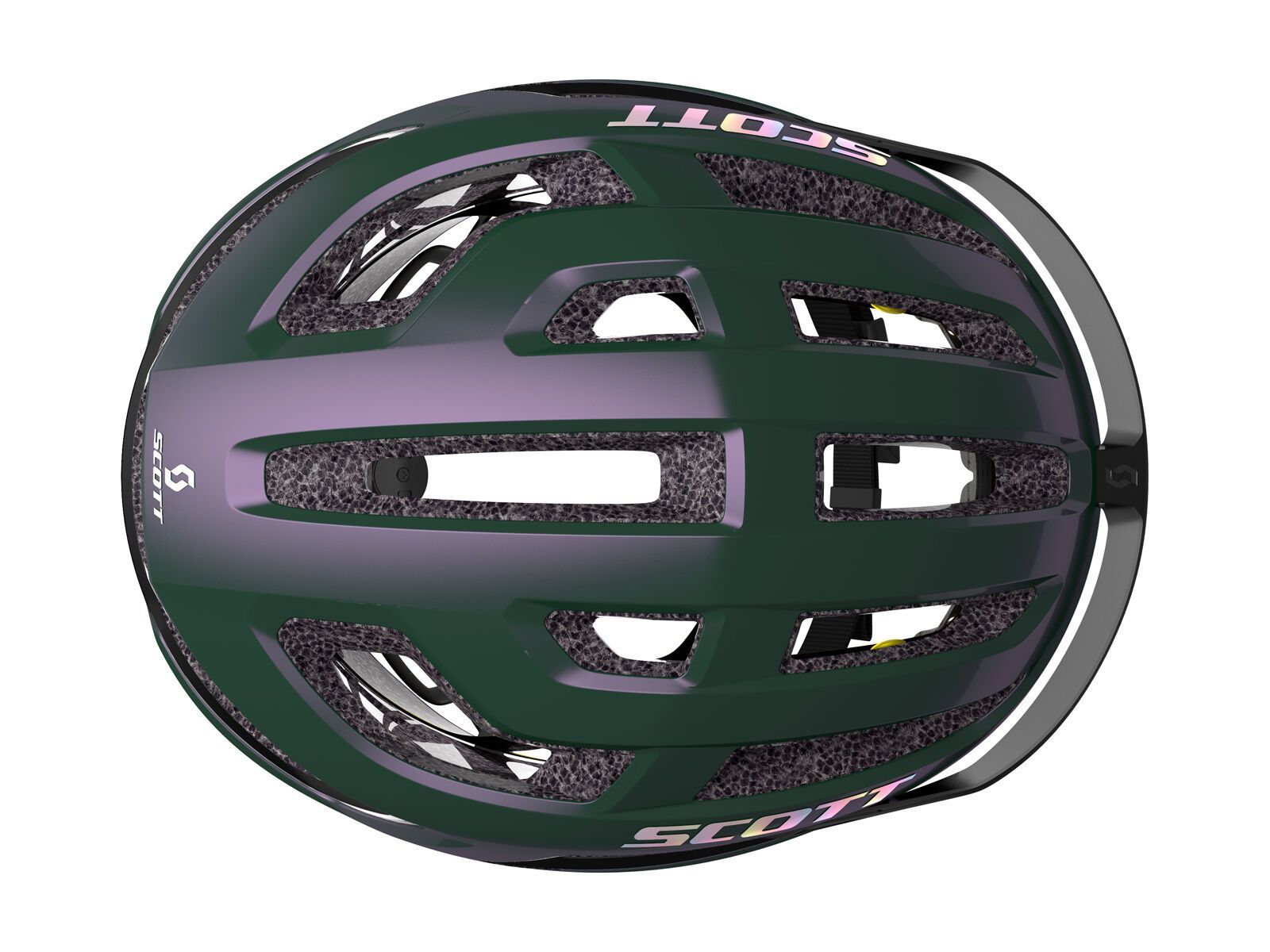Scott Arx Plus Helmet, prism green/purple | BIKER-BOARDER.DE